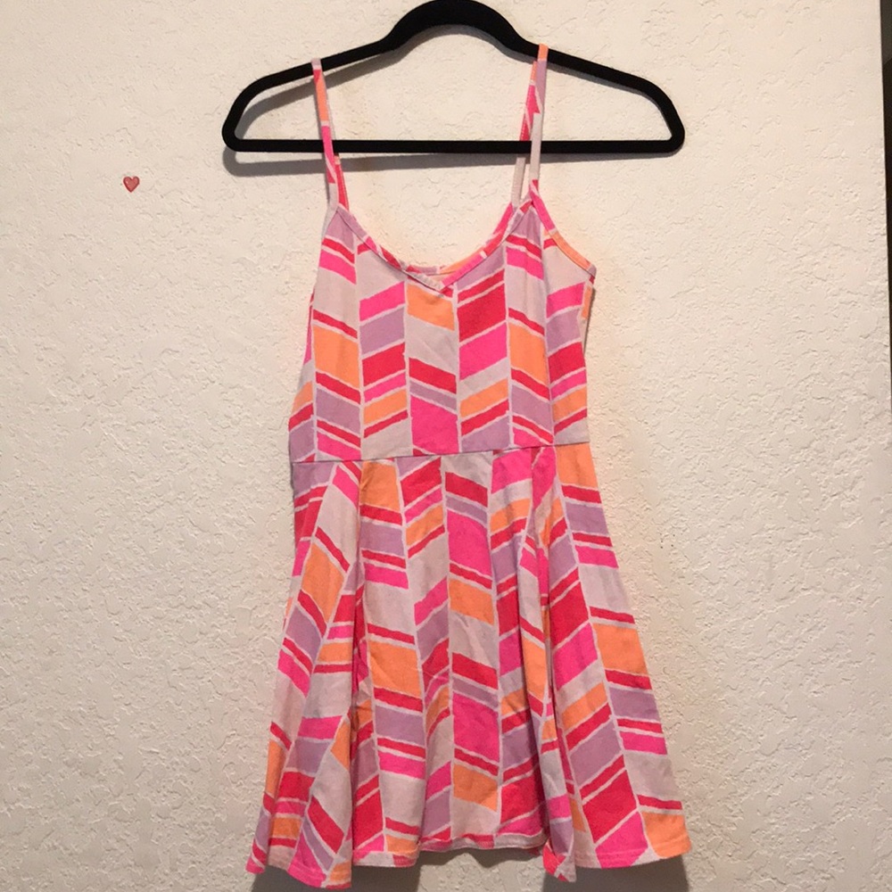 Neon print dress!